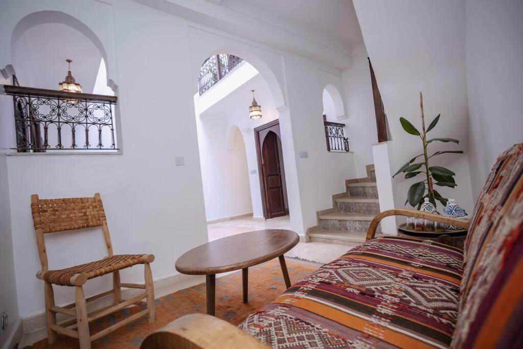Paisible Riad Privatif Au Coeur De Marrakech Marrakesh Extérieur photo