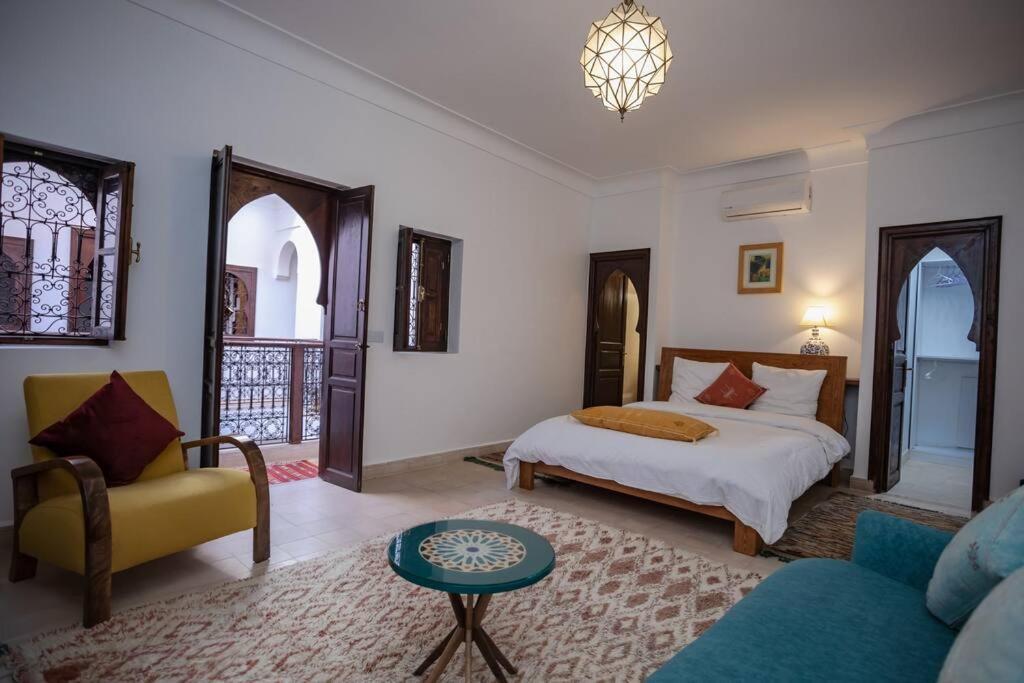 Paisible Riad Privatif Au Coeur De Marrakech Marrakesh Extérieur photo