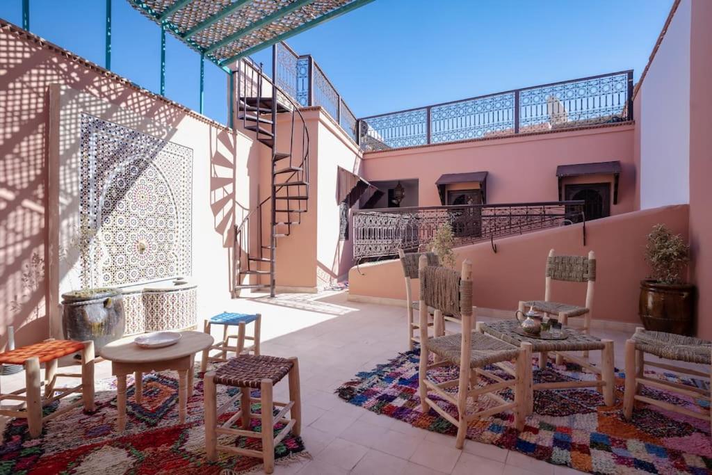 Paisible Riad Privatif Au Coeur De Marrakech Marrakesh Extérieur photo