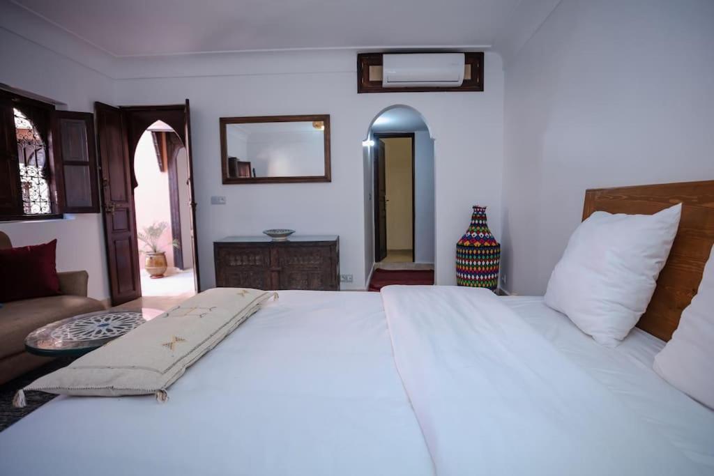 Paisible Riad Privatif Au Coeur De Marrakech Marrakesh Extérieur photo
